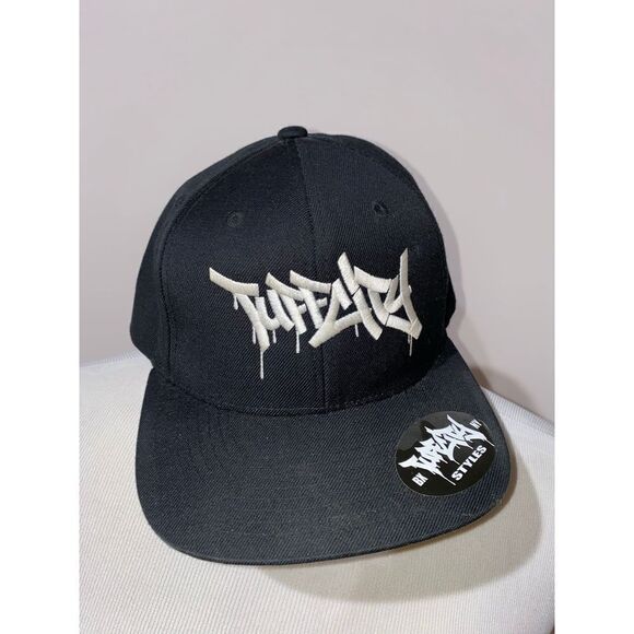 The Classic's Yupoong New York Snapback Hat Adjustable Black - Picture 1 of 6